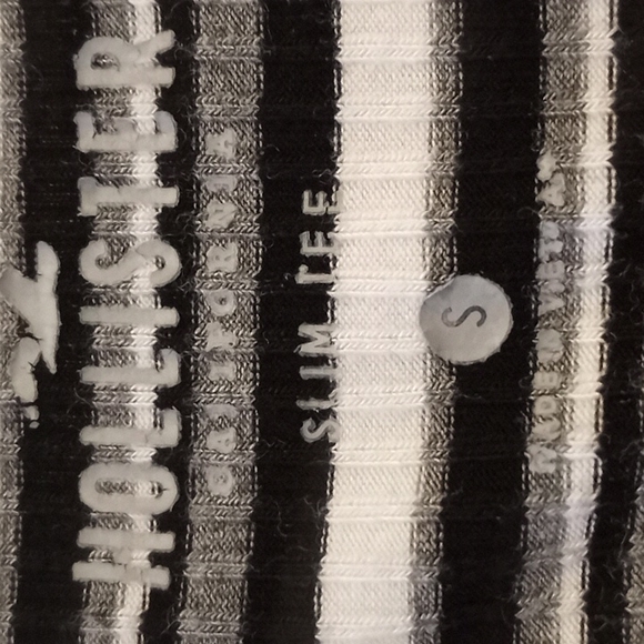 Hollister Slim Tee Striped Bodysuit - Picture 11 of 11